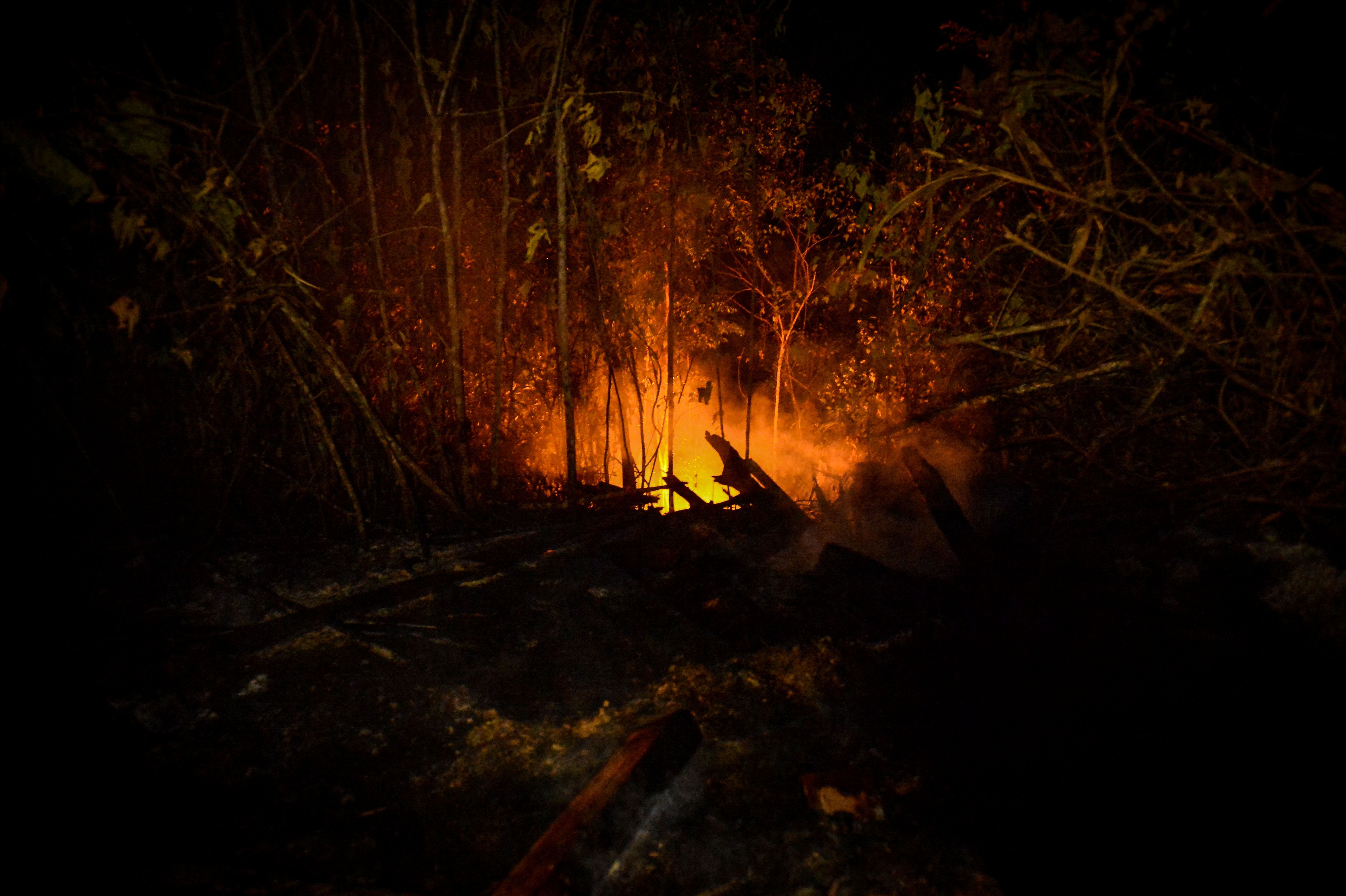 Fire in Labanan