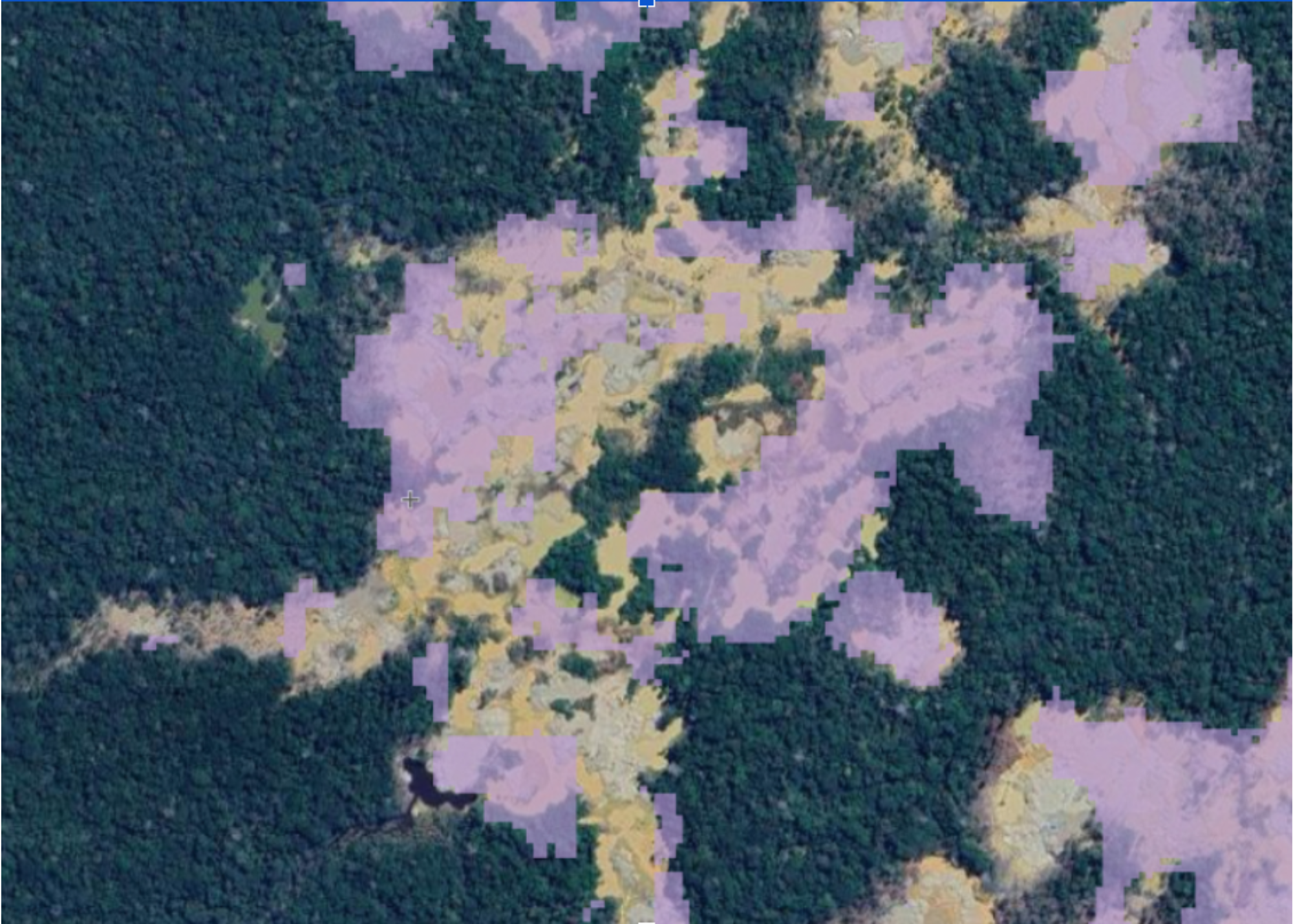 deforestation from mining